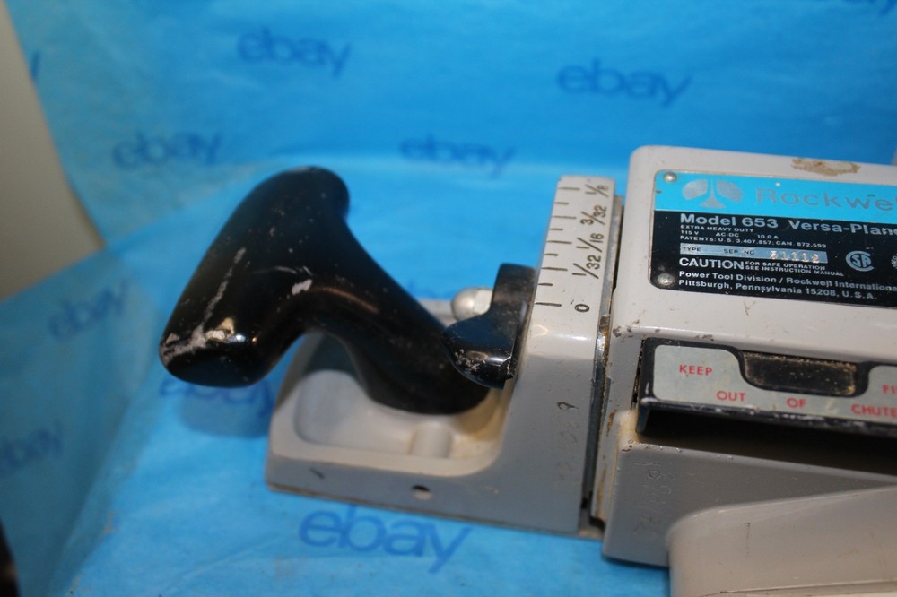 Rockwell Model 653 Versa Plane Plainer