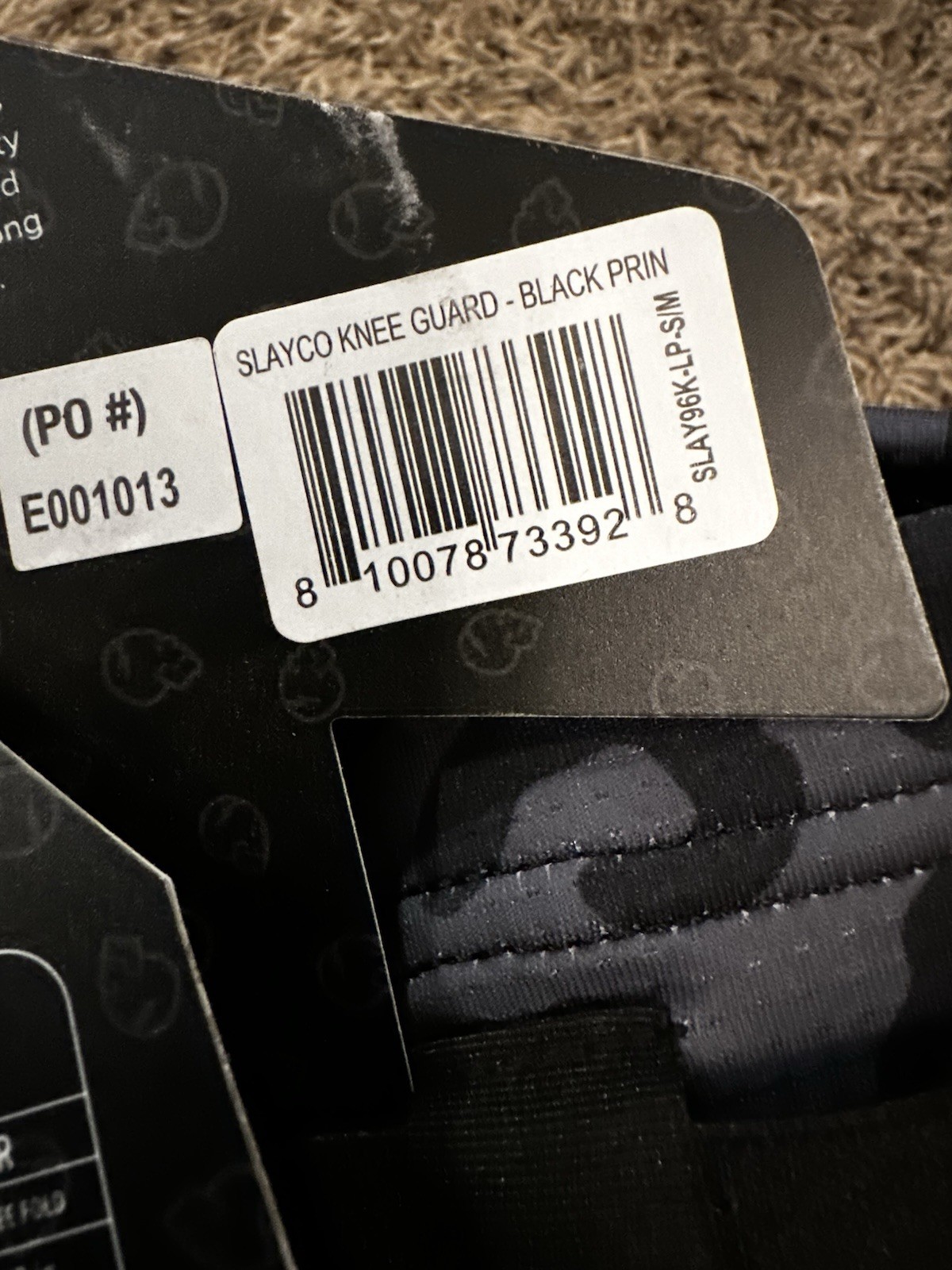 EVS Slayco Knee Guard Ghost Leopard MX S/M Dirt Bike Motocross