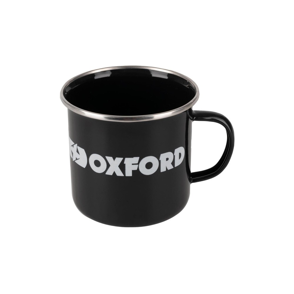 Oxford Camping Mug Black Logo