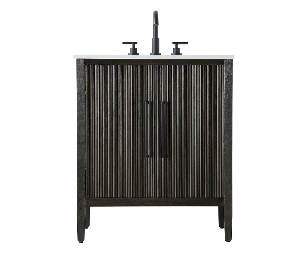 Elegant Lighting VF29630 Blakely 30" - Wood