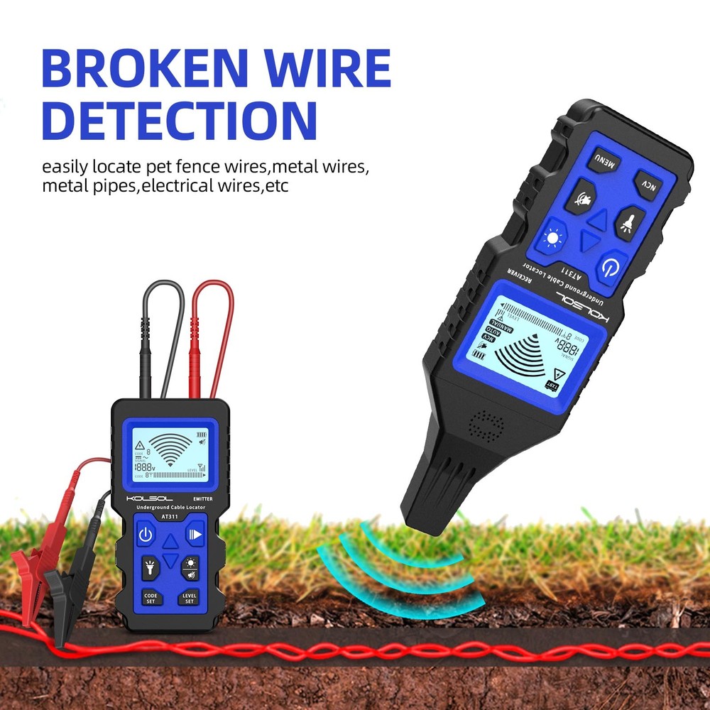 NF-826 Underground Cable Tester Locator Circuit Detector Network Wire Tracker