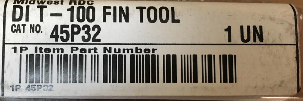 DIVERSITECH T-100 6 HEAD INTERCHANGABLE FIN-TOOL KIT (179016)