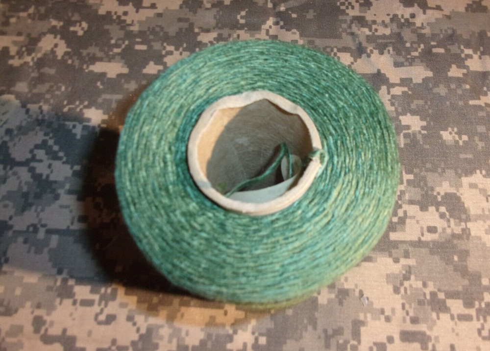 NEW RAYON CONSTRUCTION MASON STRING THREAD LINE BONDED TWINE PINE GREEN 1500 FT