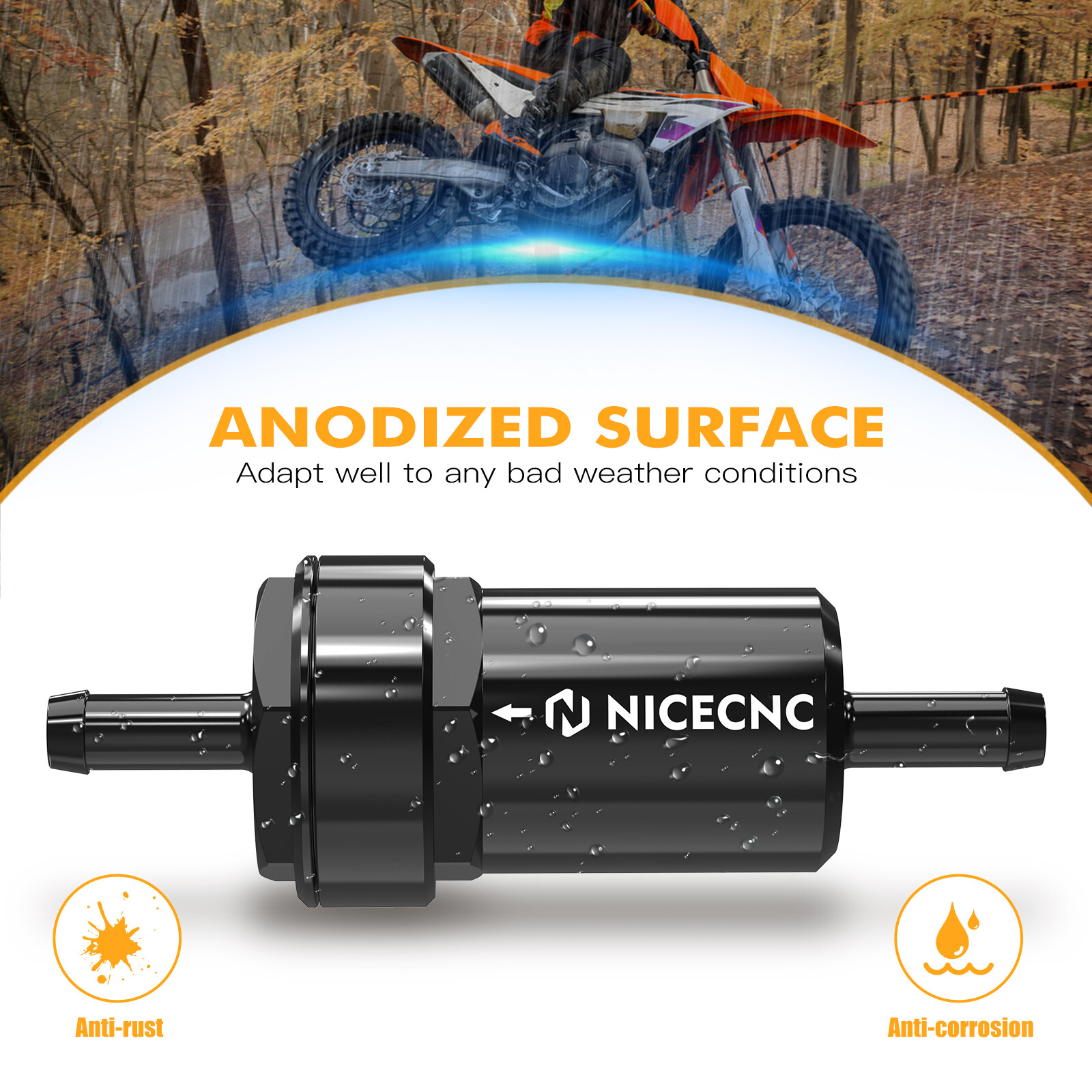 NICECNC Fuel Filter Kit For KTM 250 350 EXC-F SX-F XC-F 690 SMC R 2012-2022
