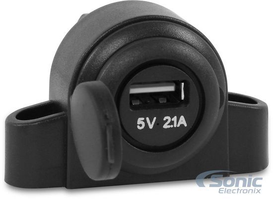 Belva BAUSBC Waterproof USB Charging Socket - Accepts 12 Volt or 24 Volt Input