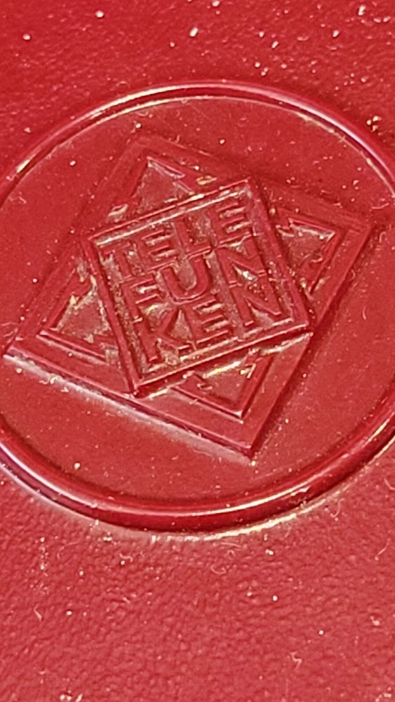 Gramophone phonograph needle Box Telefunken Plastic Empty