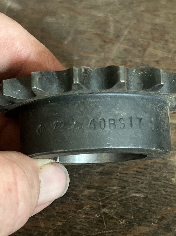 NOS MARTIN 40BS17 1 SPROCKET 17 Tooth