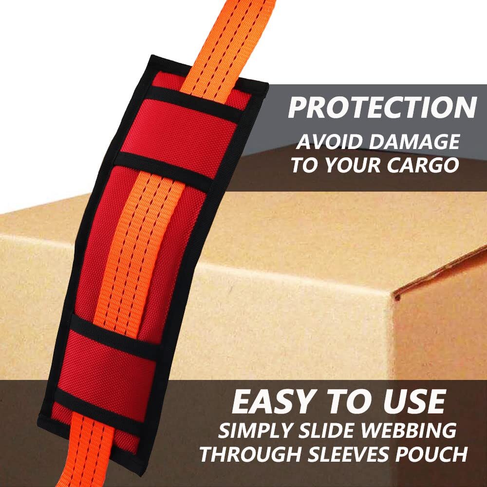 Ratchet Strap Protector Sleeve Universal Tie Down Strap Ratchet Protector for...