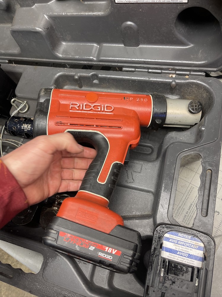 Ridgid RP 210 press frame (xt12