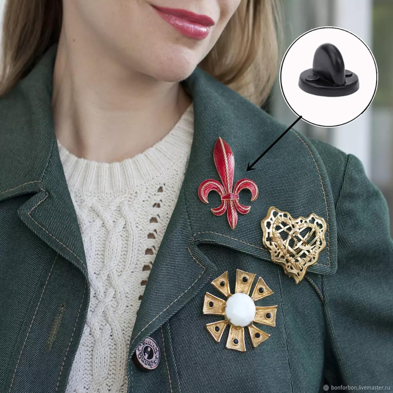 Rubber Pin Backs 50pcs Lapel Pin Backs Pin Safety Backs For Brooch Black