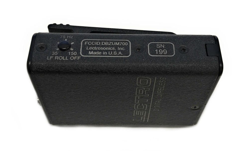 Lectrosonics UM700 Encrypted Digital UHF Belt-Pack Transmitter Unit