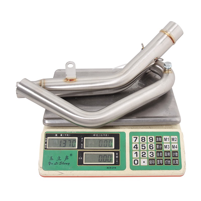 For Lifan KPM200 KPT200 2021-2025 Exhaust Header Front Pipe Slip On 51mm Muffler