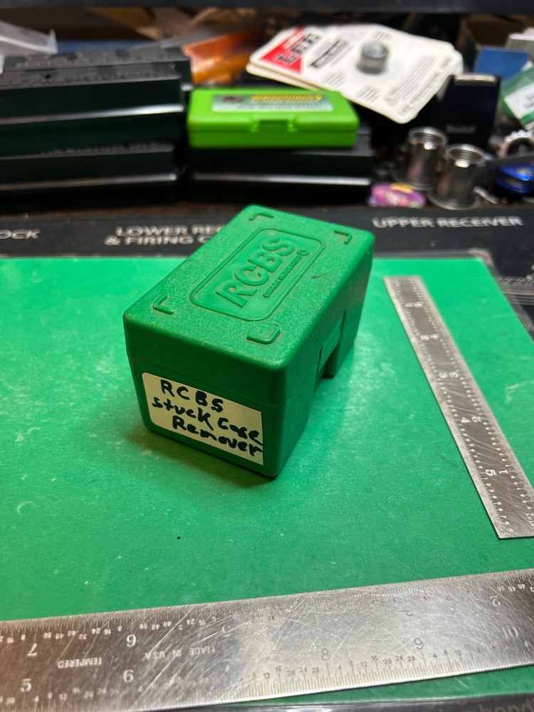 RCBS Stuck Case Remover + Plastic Box