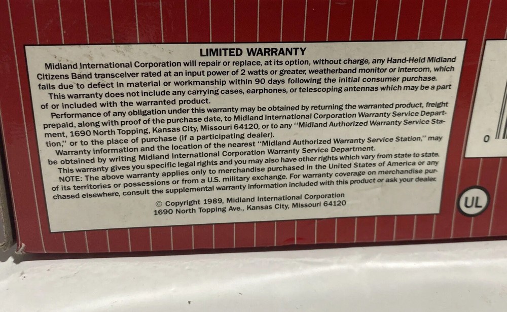Midland 3 Station-sensor Matic-Voice Activated-Fm Wireless Intercom-New