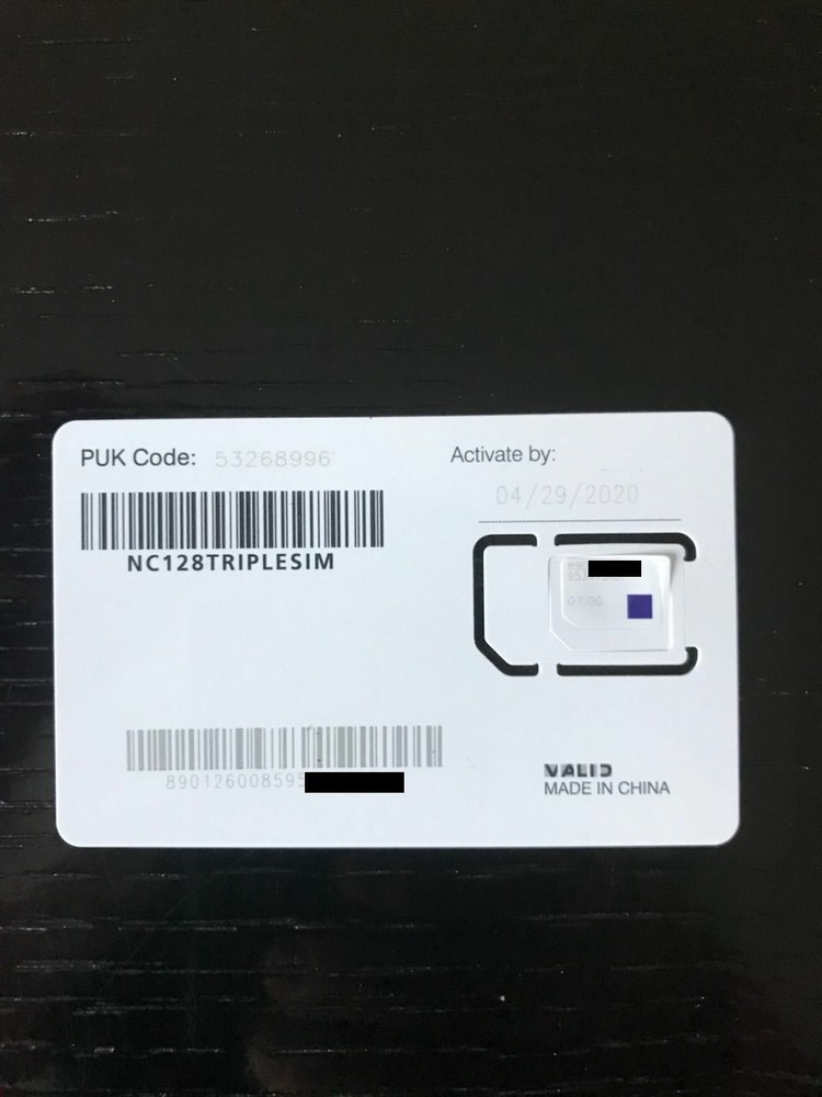 MetroPCS Sim Cards Triple Cut For testing or insert sim , wifi READ DESCRIPTION