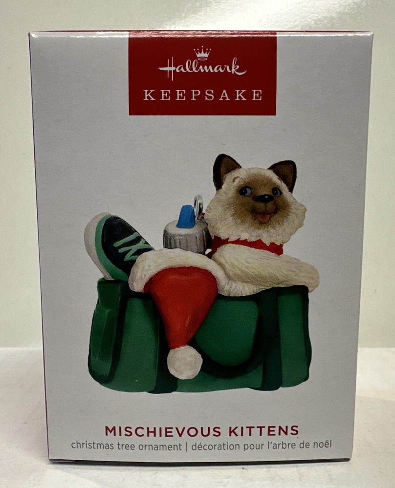 2023 Hallmark Keepsake Mischievous Kittens Ornament
