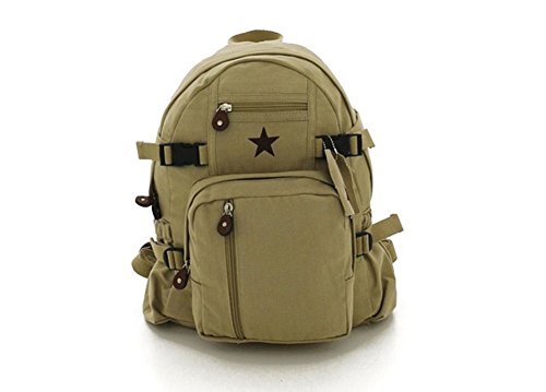 Rothco Khaki Vintage Mini Star Backpack - 9162