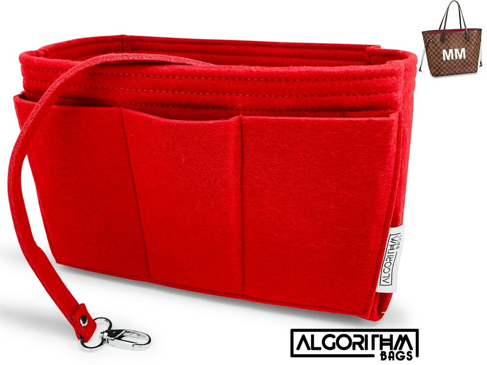 NEW! AlgorithmBags® for LV Neverfull MM Organizer Insert Liner Shaper Divider
