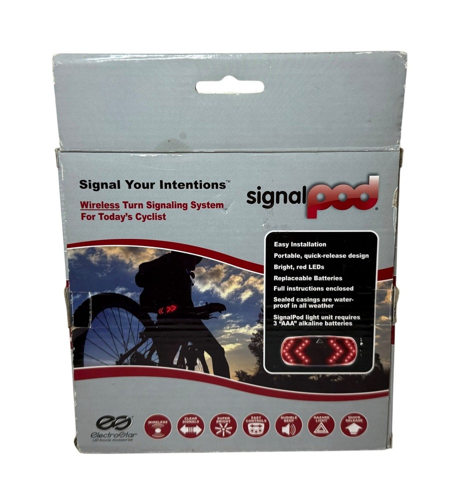 SignalPod Wireless Bicycle Signaling System - NEW
