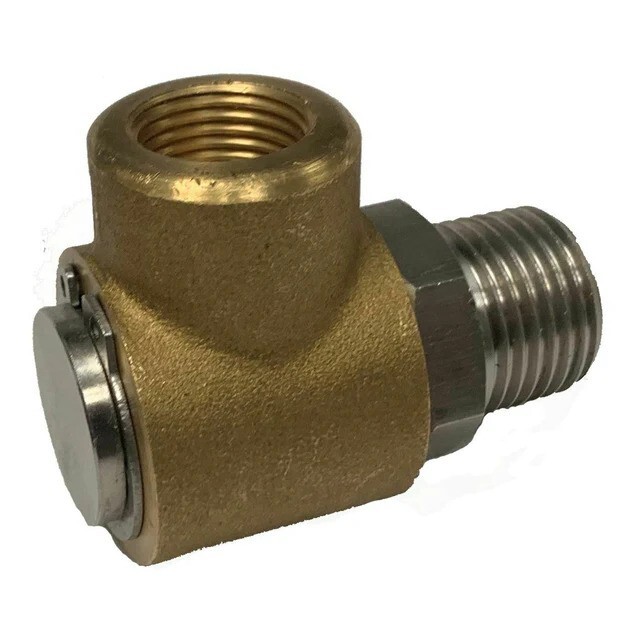 GENERAL PUMP 2103241 REPLACEMENT PRESSURE WASHER HOSE REEL SWIVEL 1/2" M X 3/8"