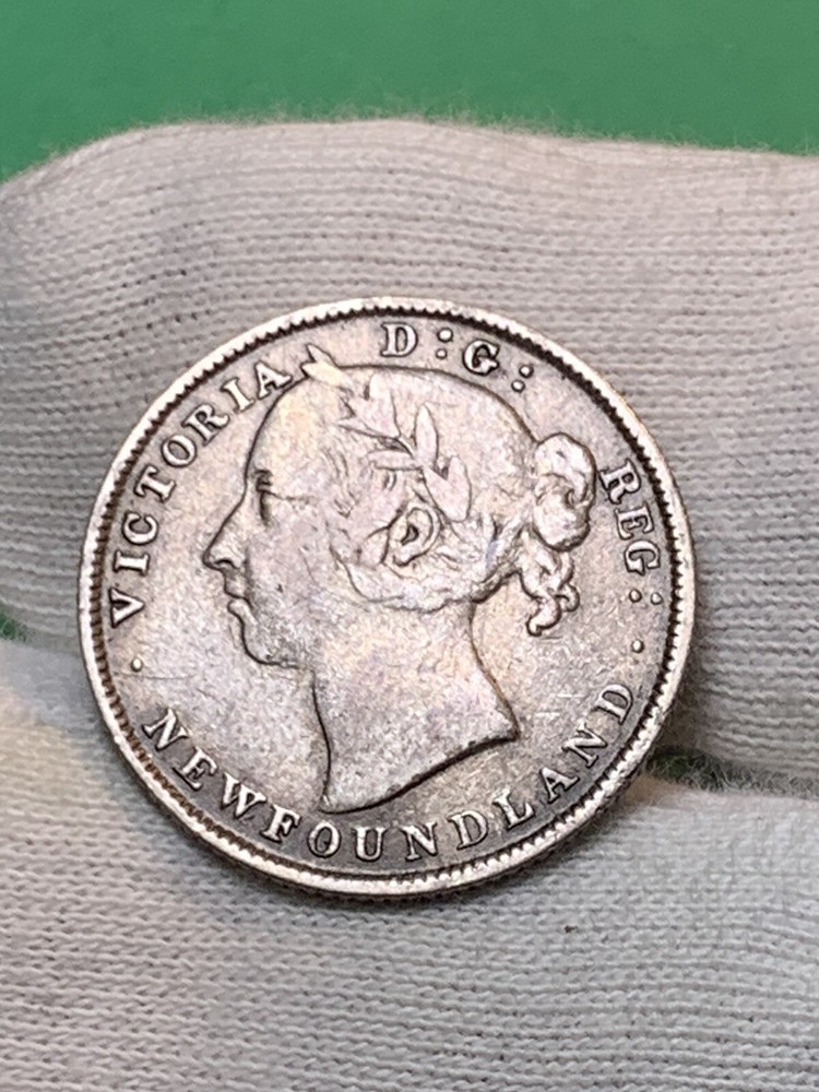 1896 Newfoundland Silver 20 Cents (A1409)