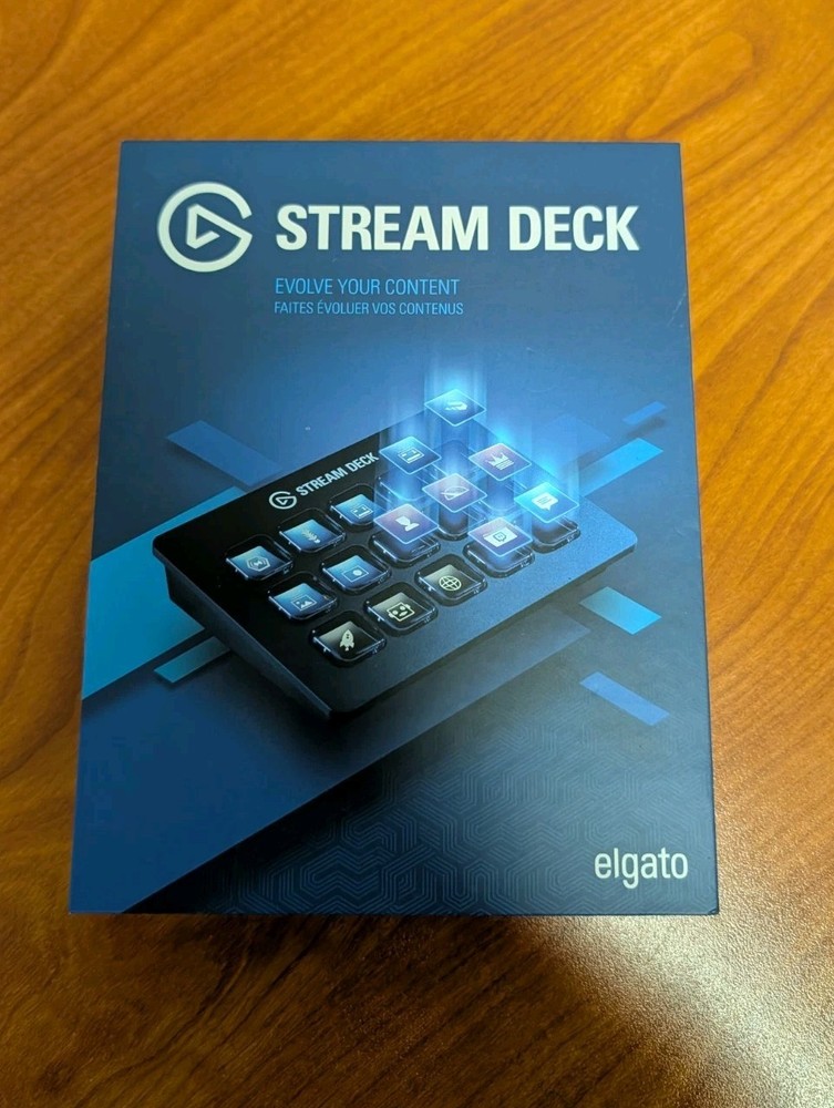 Elgato Stream Deck Live Content Creation Controller - Black, 15 Keys