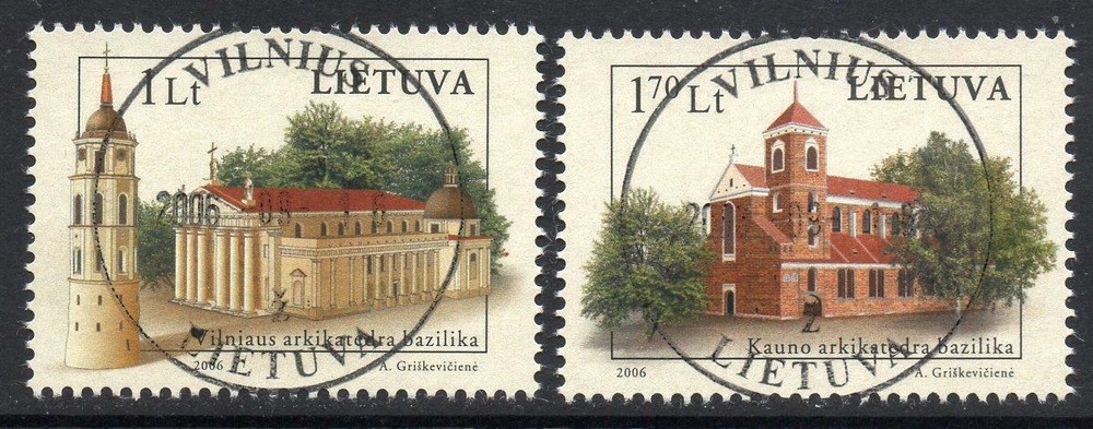 LITHUANIA USED/CTO 2006 Churches