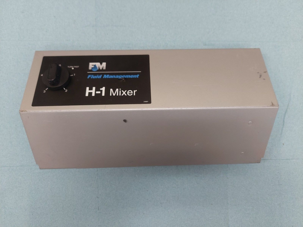 Fluid Management Paint Mixer Model H1 Control Panel With Mechanical Timer 24766