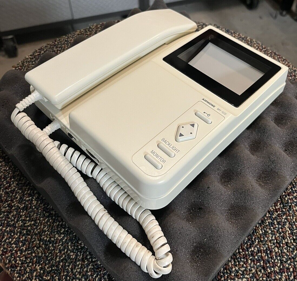 (1) Aiphone MY-1CD MASTER STATION for PAN TILT VIDEO ENTRY SECURITY INTERCOM