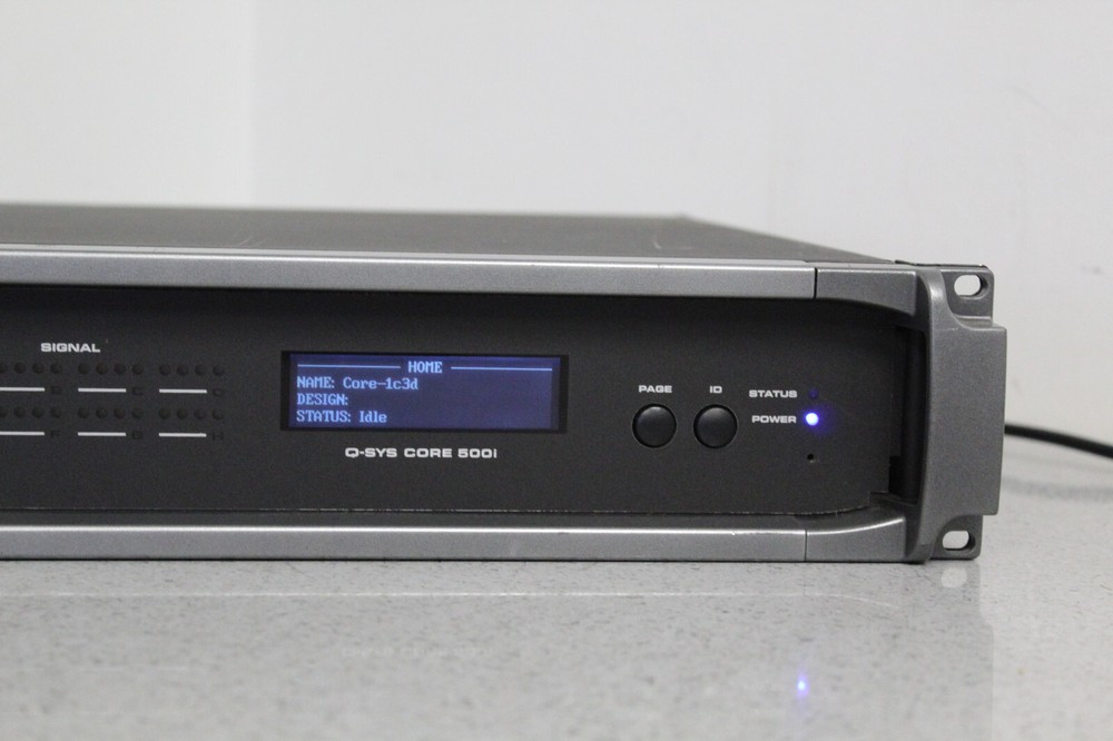 QSC Q-SYS Core 500i Integrated System Processor