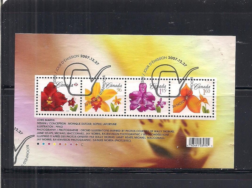 Canada #2243 used sheet Vf