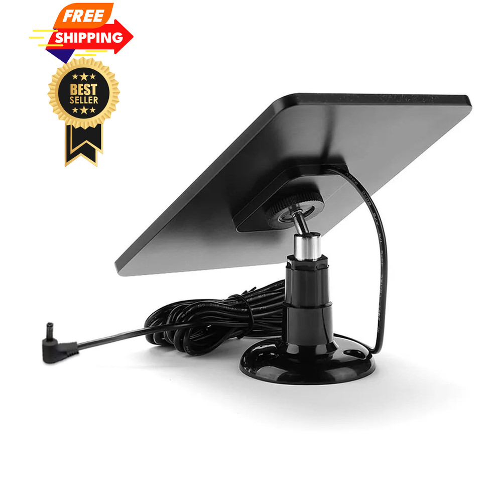 Solar Panel for Ring Camera, 4W Charger Compatible with Black-1Pack