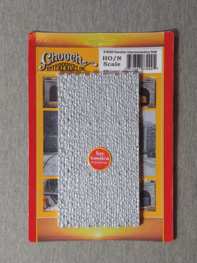 Chooch Enterprises HO/N Random Interconnecting Wall 8300 ~ TS