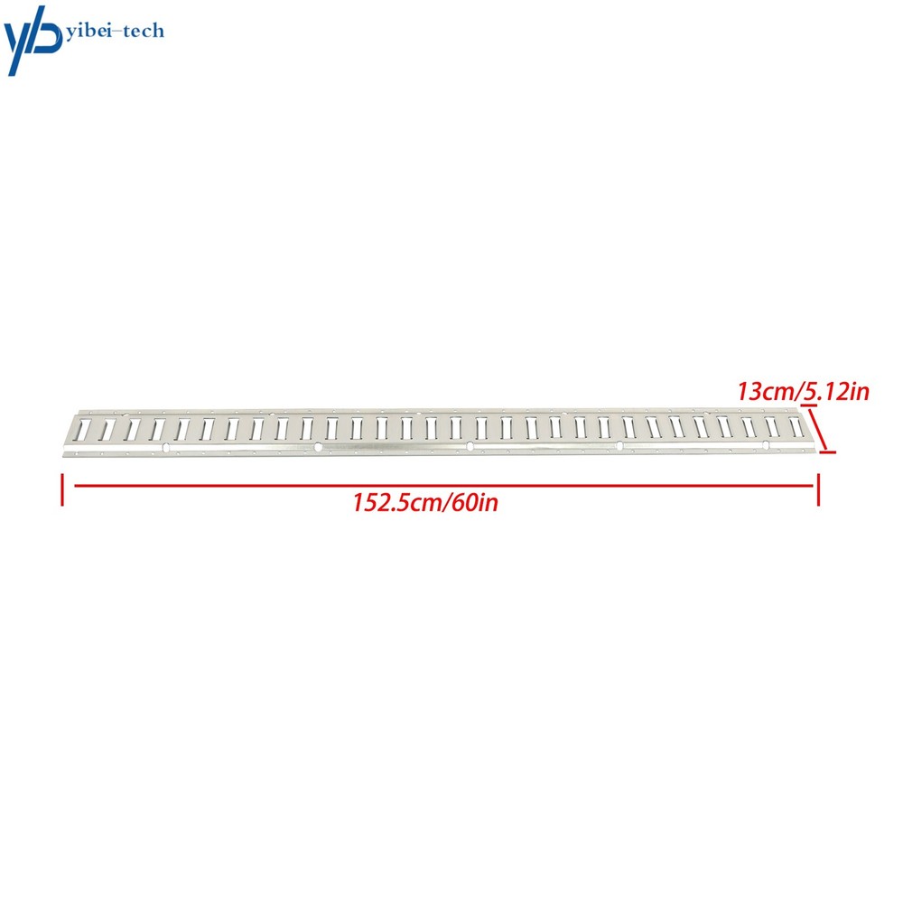 For Trucks Vans 24 Pack 5' E Track Rail Tie-Down Kit Galvanized Secure Cargo