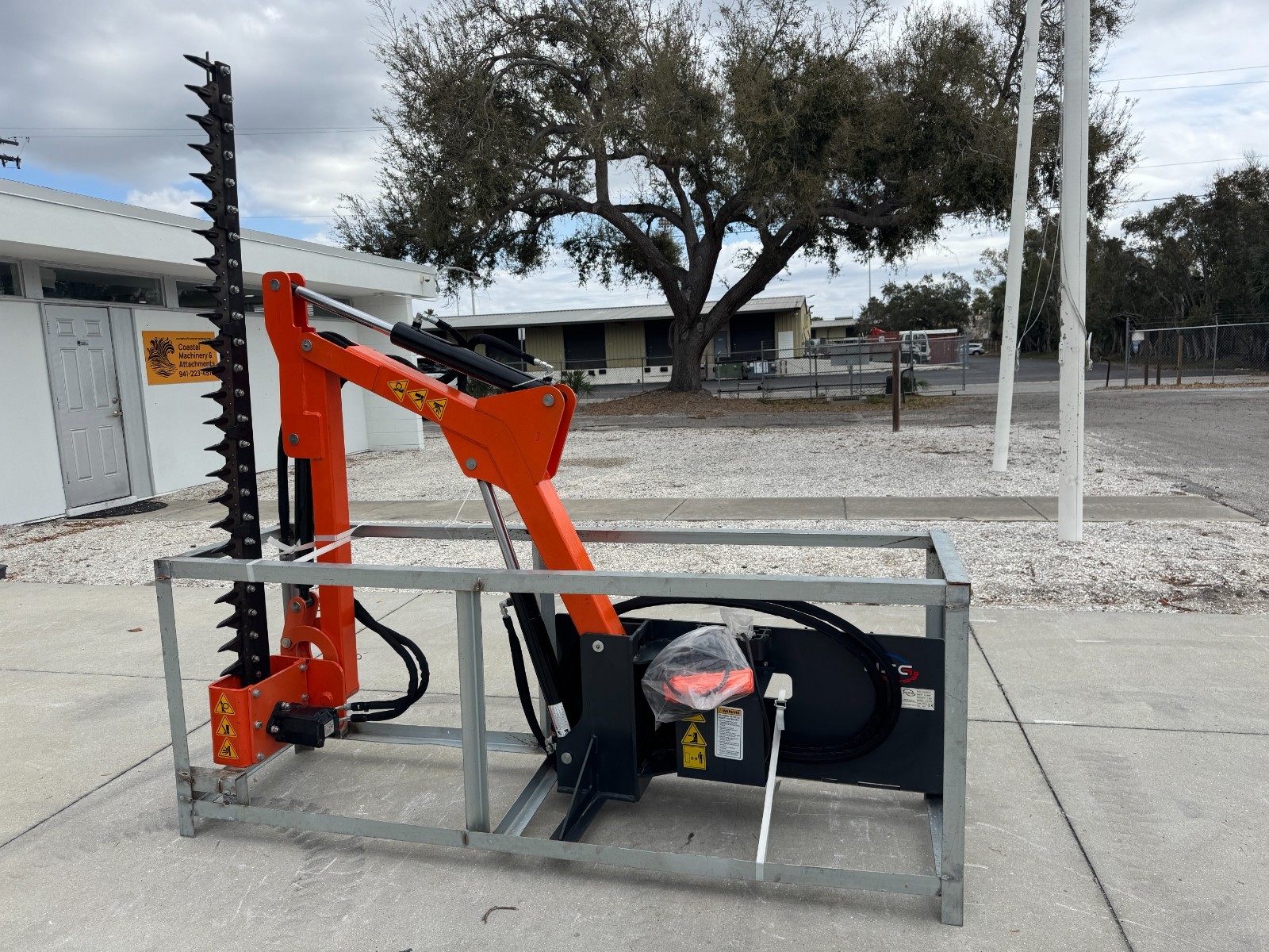 72" Skid Steer Sickle Bar Mower Attachment Heavy Duty 20-25 GPM Universal