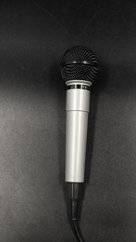 The Singing Machine Co Microphone Used Working Silver