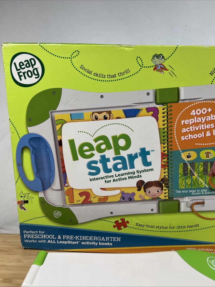 LeapFrog LeapStart Interactive Learning System +Book Preschool & Pre-K TESTED