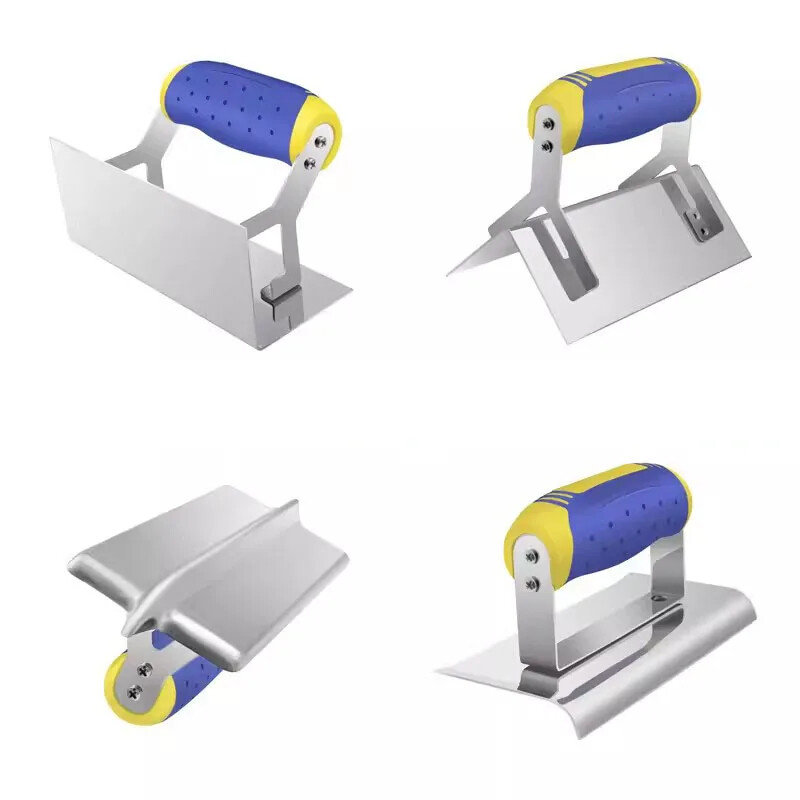 Stainless Steel Angle Trowel Tool Corner Arc Right Angle Cement Slit Puller