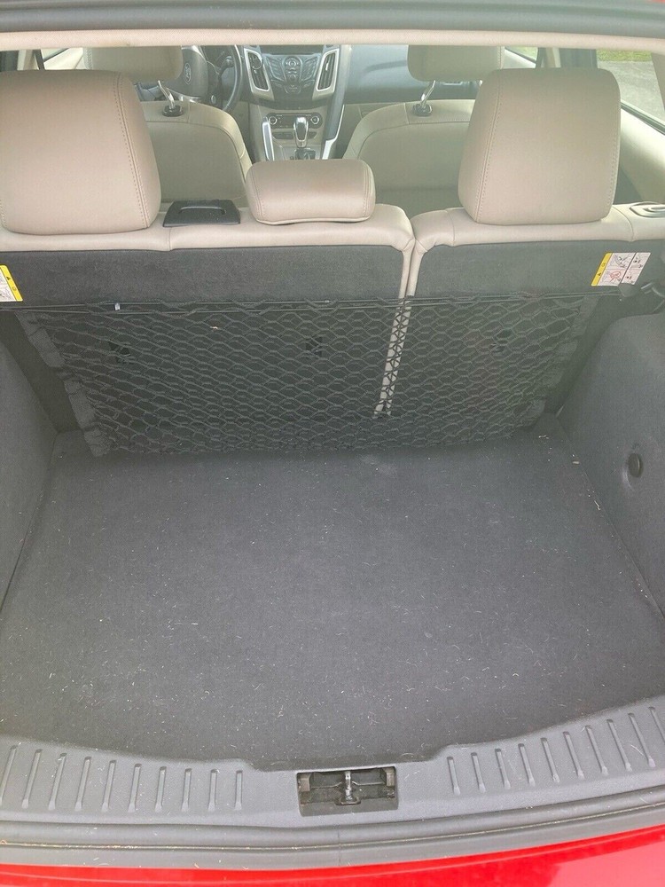 Trunk Rear Seats Envelope Style Cargo Net for Ford Focus Hatchback 2012-2018