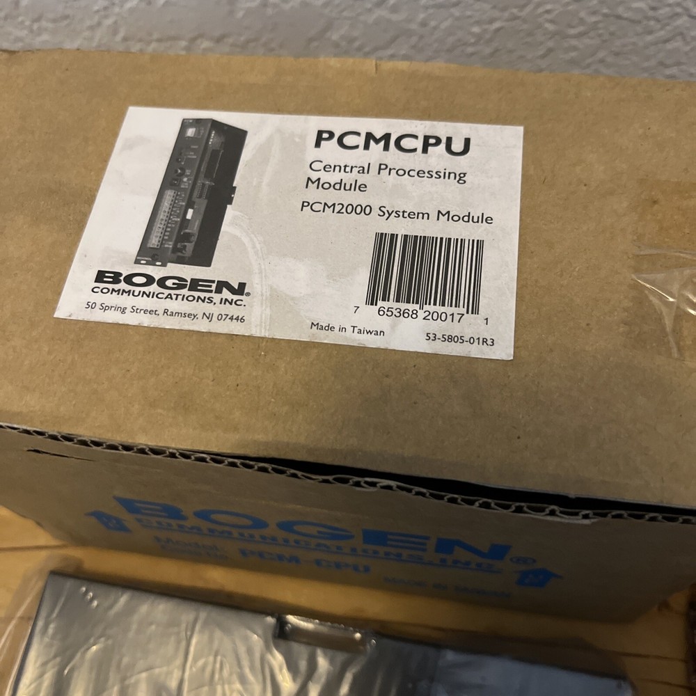 Bogen PCMCPU