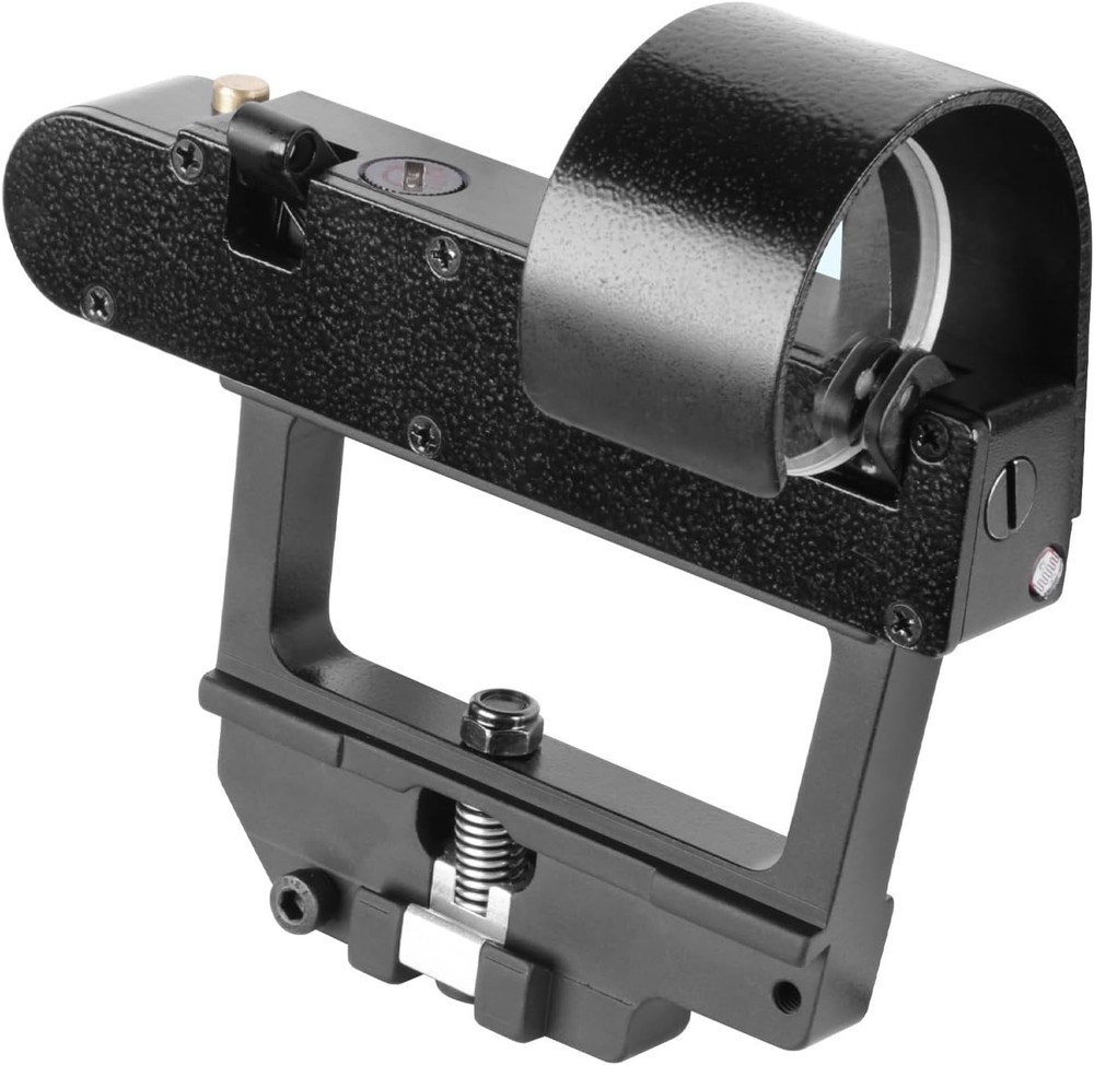 OKP7 Side Mount Green Dot Reflex Sight w/ Triangle Reticle for Rifle Scope