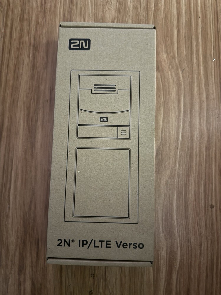 2N IP Verso 9155101CB - Main Unit With Camera,  Black