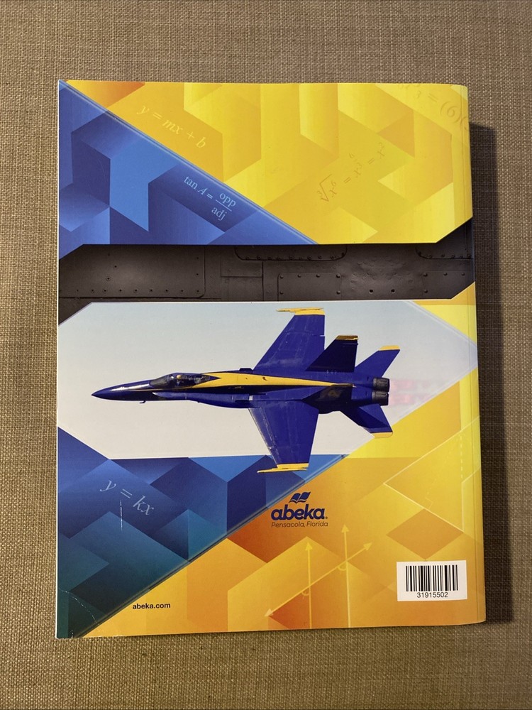 Abeka Pre-Algebra Work-text 8th grade 4th edition 319155