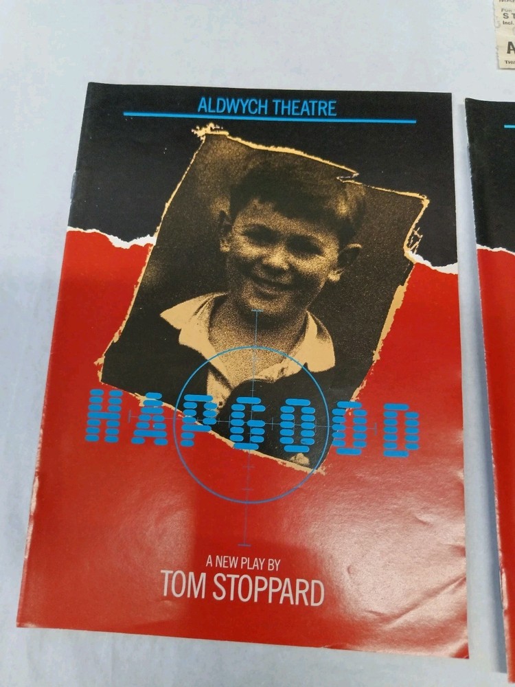 Theatre Programme Hapgood Signed Felicity Kendal