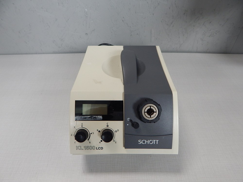 Schott KL 1500 LCD Fiber Optic Illuminator
