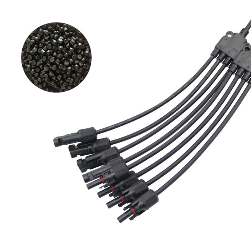 Solar Panel Y Branch Cable Connection Adapter Connector Extension Waterproof US