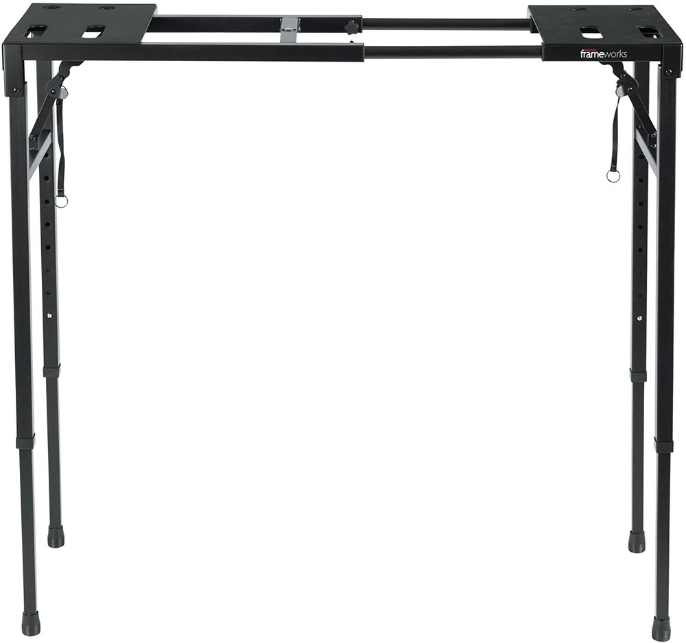 Gator Frameworks Keyboard and Audio Utility Table with Multi Point Adjustability