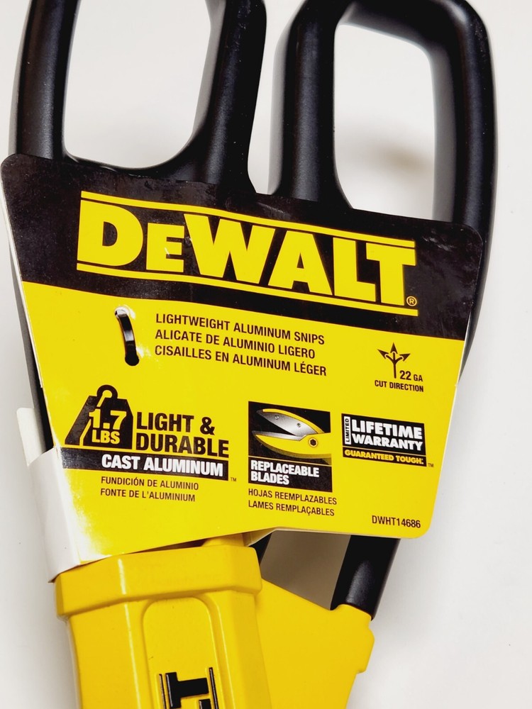 Dewalt Lightweight Aluminum Snips