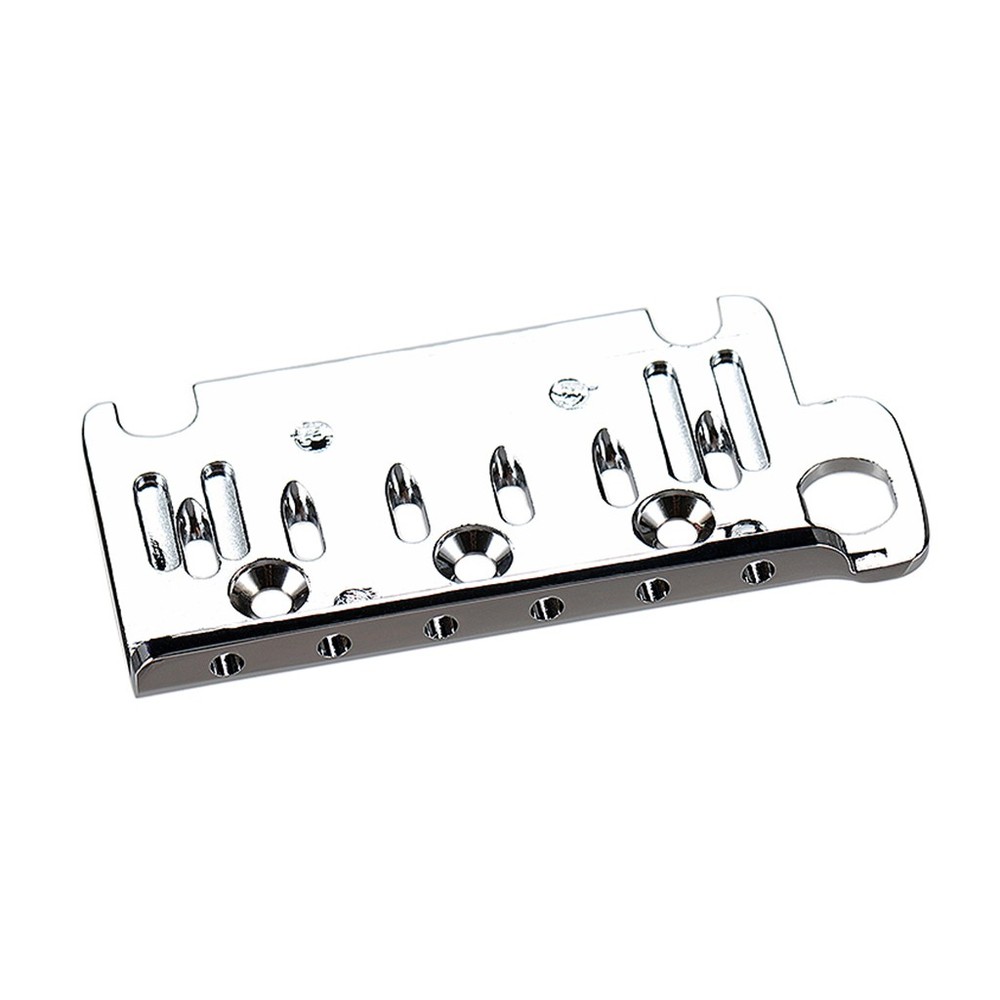6 String Tremolo Bridge Plate for Stratocaster Strat 54mm String Spacing Metal