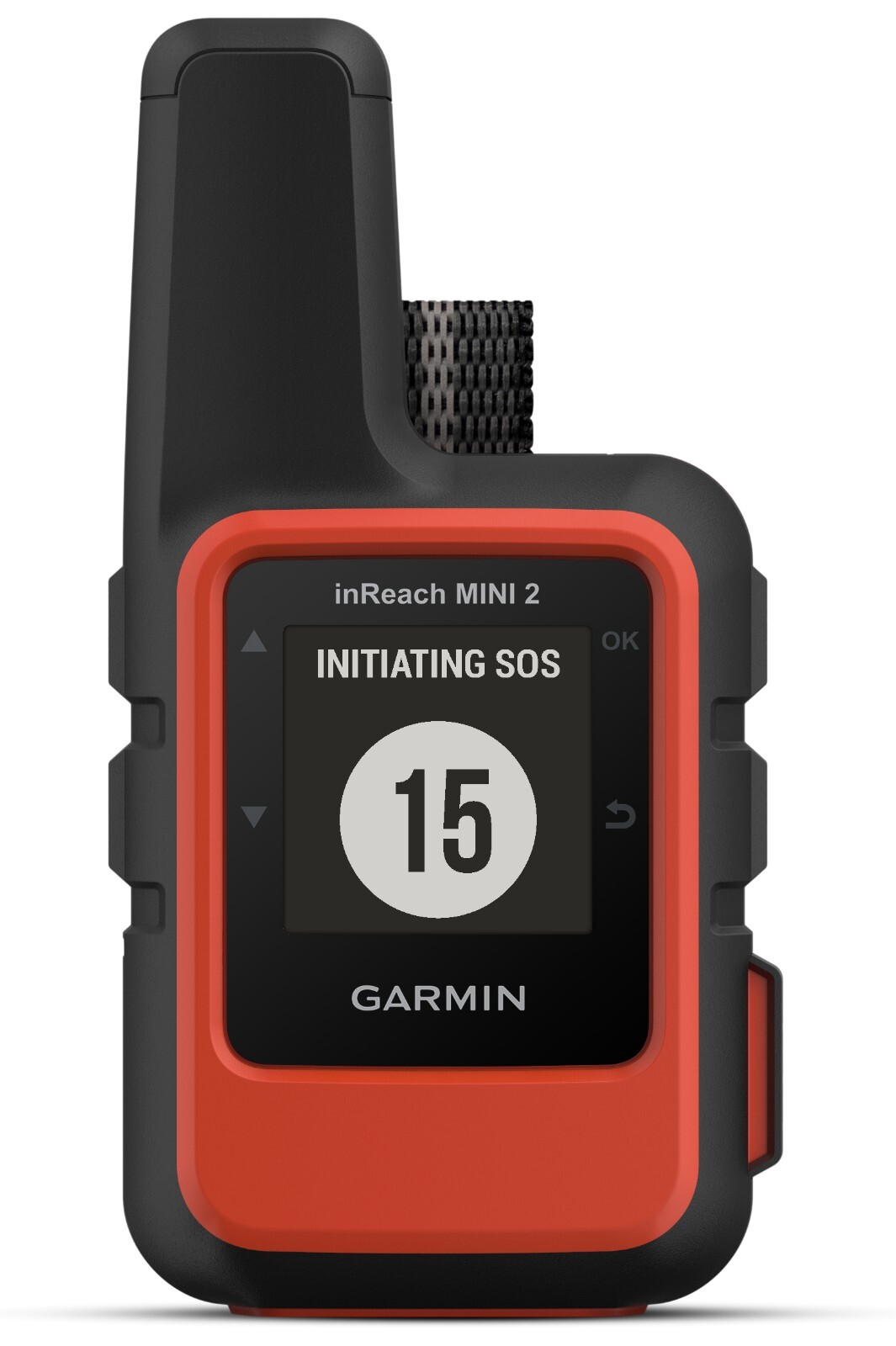 Garmin inReach Mini 2 Compact Satellite Communicator 010-02602-00, Flame Red